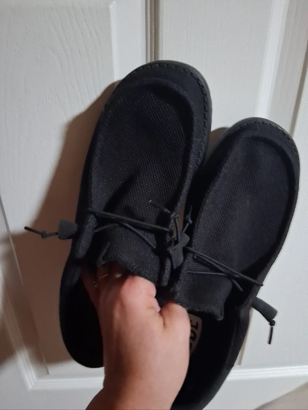 Mens Black Hey Dude Size 11 EE